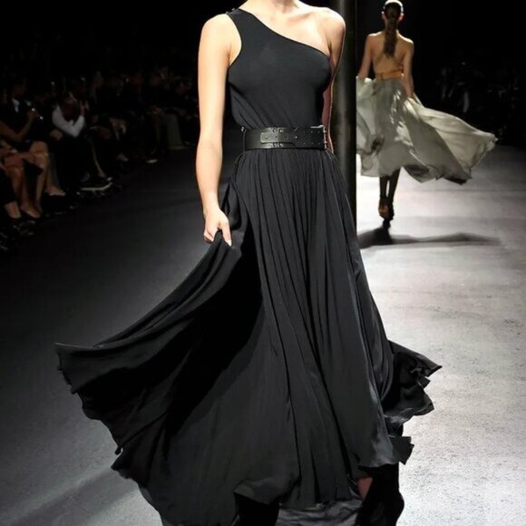 Lanvin SS 2011 Runway PFW Hinged Leather Leg Waist Belt - Picture 12 of 12